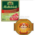 Food label labels for canned foods low temperature adhesive sticker adhesive customized labels